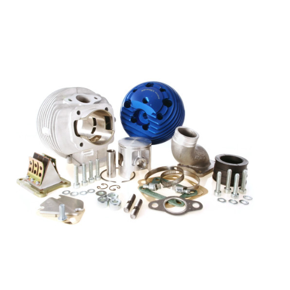 BLOK CYLINDER DAN INTAKE PARMAKIT 130CC VESPA SMALL FRAME PTS SPECIAL