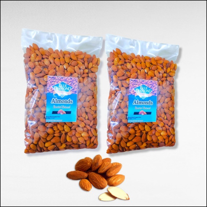 

Best Seller Kacang Almond Panggang Matang 1kg