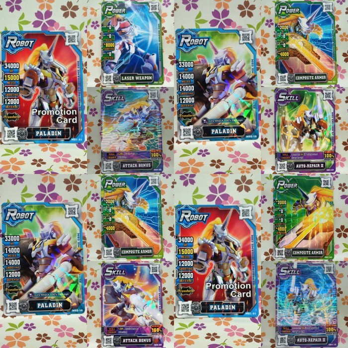 hero of robots set crystal PALADIN ( TRANSFORM )