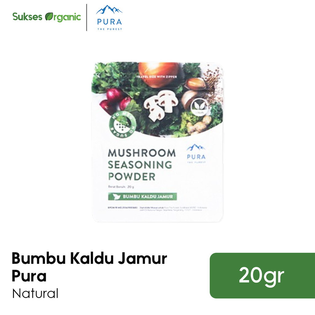 

PURA Kaldu JAMUR Tanpa MSG MINI 20gr
