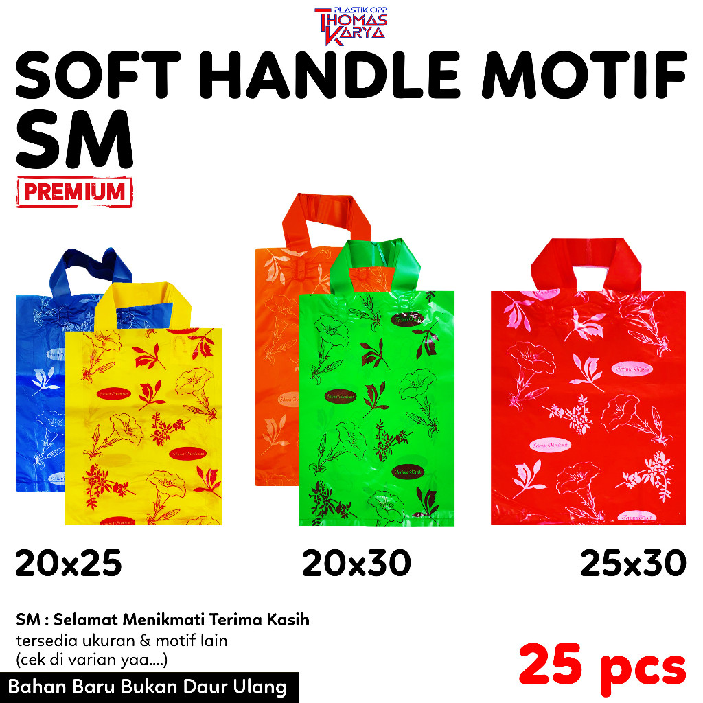 Plastik Hajatan 20x25 20x30 25x30 isi 25 Tas Motif SELAMAT MENIKMATI Hidangan Pernikahan