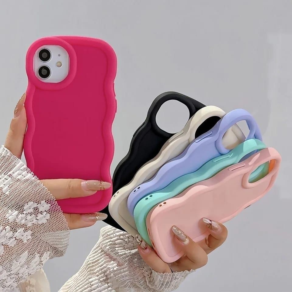 Soft Case Casing Silikon Big Protect Camera New Wave Macaron Color Warna Pastel Doff Premium Polos G