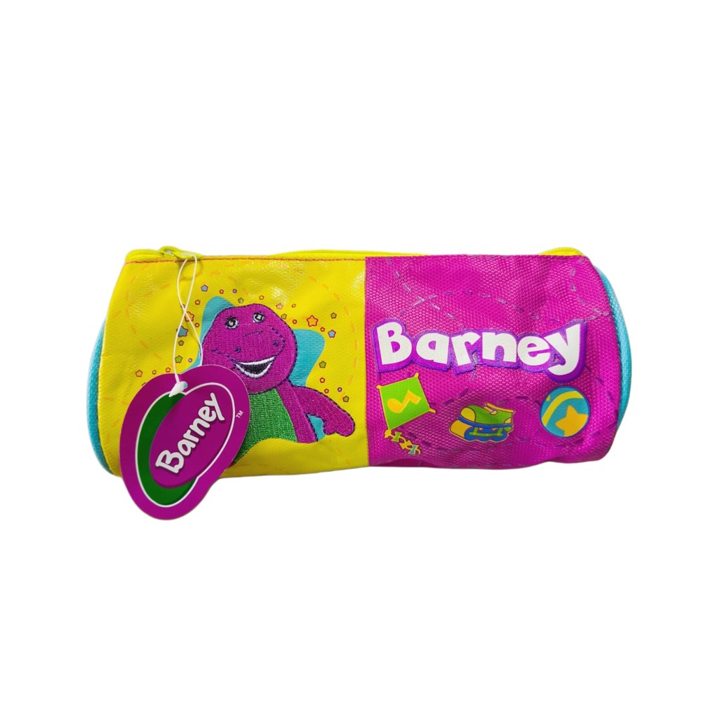 

Tempat / Kotak Pensil karakter Barney - model segitiga