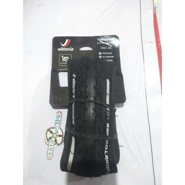 Ban Luar Vittoria TOWNEE 16 x 1.35 SEPEDA LIPAT 16X1.35 349 kevlar - Warna