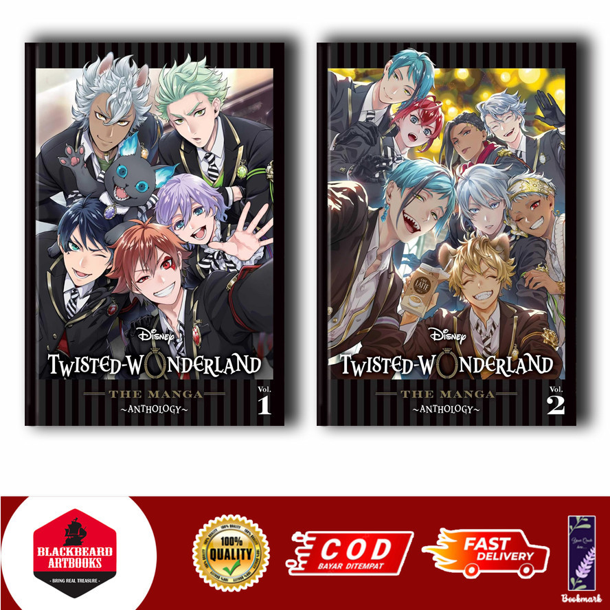 Disney Twisted-Wonderland: The Manga – Anthology (2 Book Series)