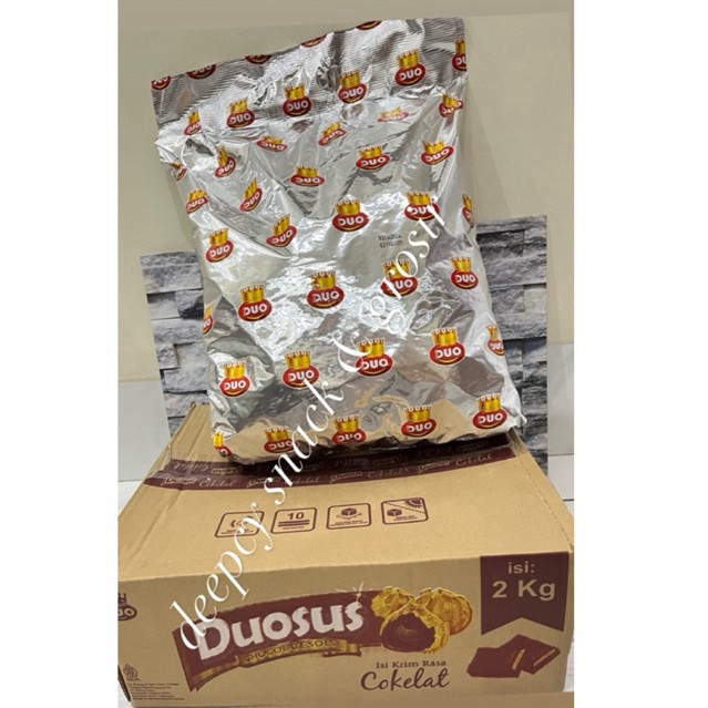 

[READY STOCK] DUOSUS COKLAT 2KG | FREE BUBBLE WRAP | DUO SOES COKELAT 2 KG