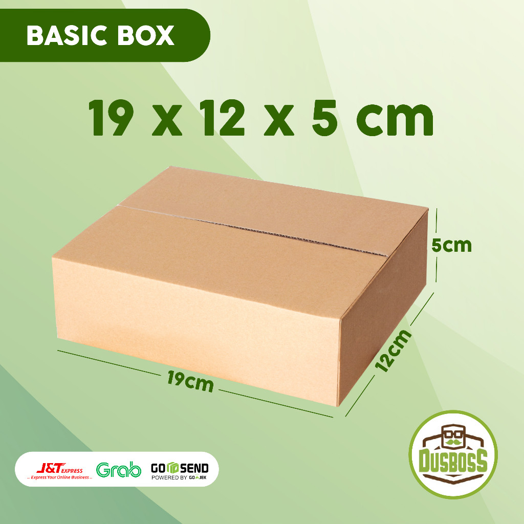 

BOX KARDUS Dus Packing 19 x 12 x 5 cm