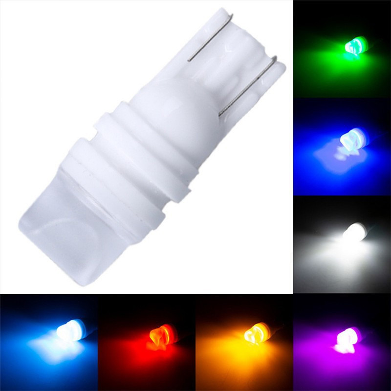 PARKHOR LED Lampu T10 Keramik Speedometer Senja Sein Ceramic Mobil Motor RGB Sen Mundur Kota