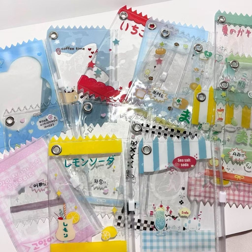 

TT-Cod Card Holder Ziplock Plastik Packing Photocard Koleksi Alas Pack Kartu Kpop Innersleeve Aesthetic Lucu