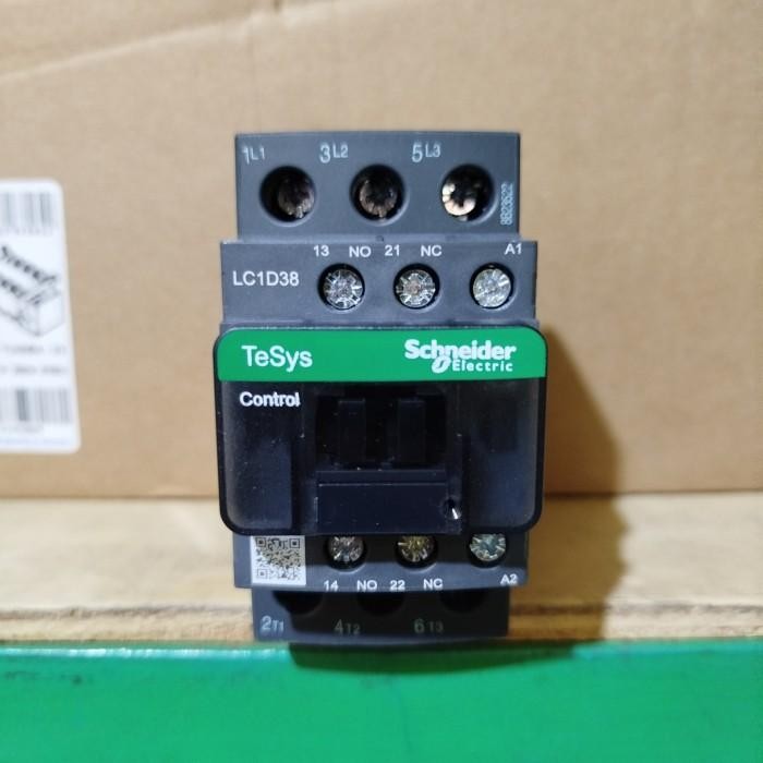 kontaktor schneider LC1D38BD 50A DC 24V 18.5KW 24VDC