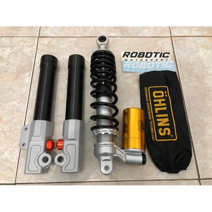 Paketan Shock depan dan belakang Honda Scoopy Fi