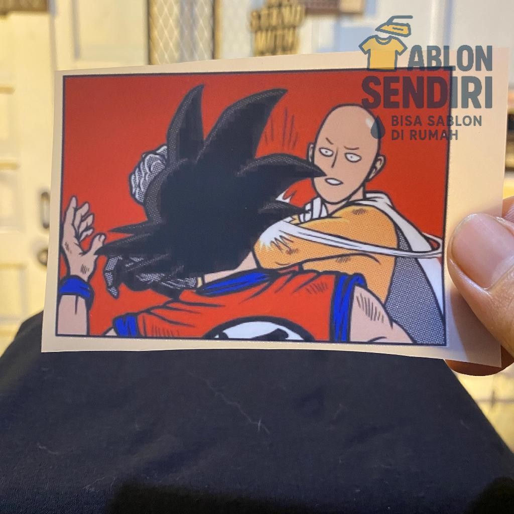 Sablon Gosok - ANIME - Siap Setrika - Sablon Desain Lengkap - Sesuai Gambar UN064