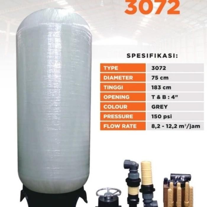TABUNG FILTER AIR FRP 3072 / aaFRP TANK 3072