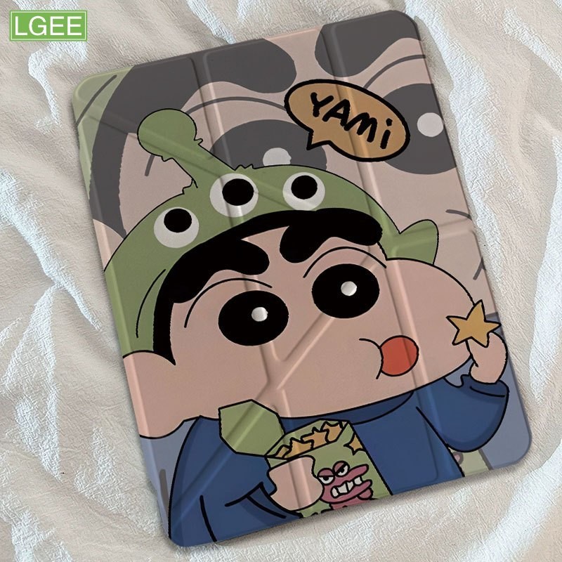 Lipat 3+Y Bentuk Y, Sarung iPad Premium, Cocok untuk Air6 Air7 11 inci M2 M3, Pro 11 inci M4 2024, 1