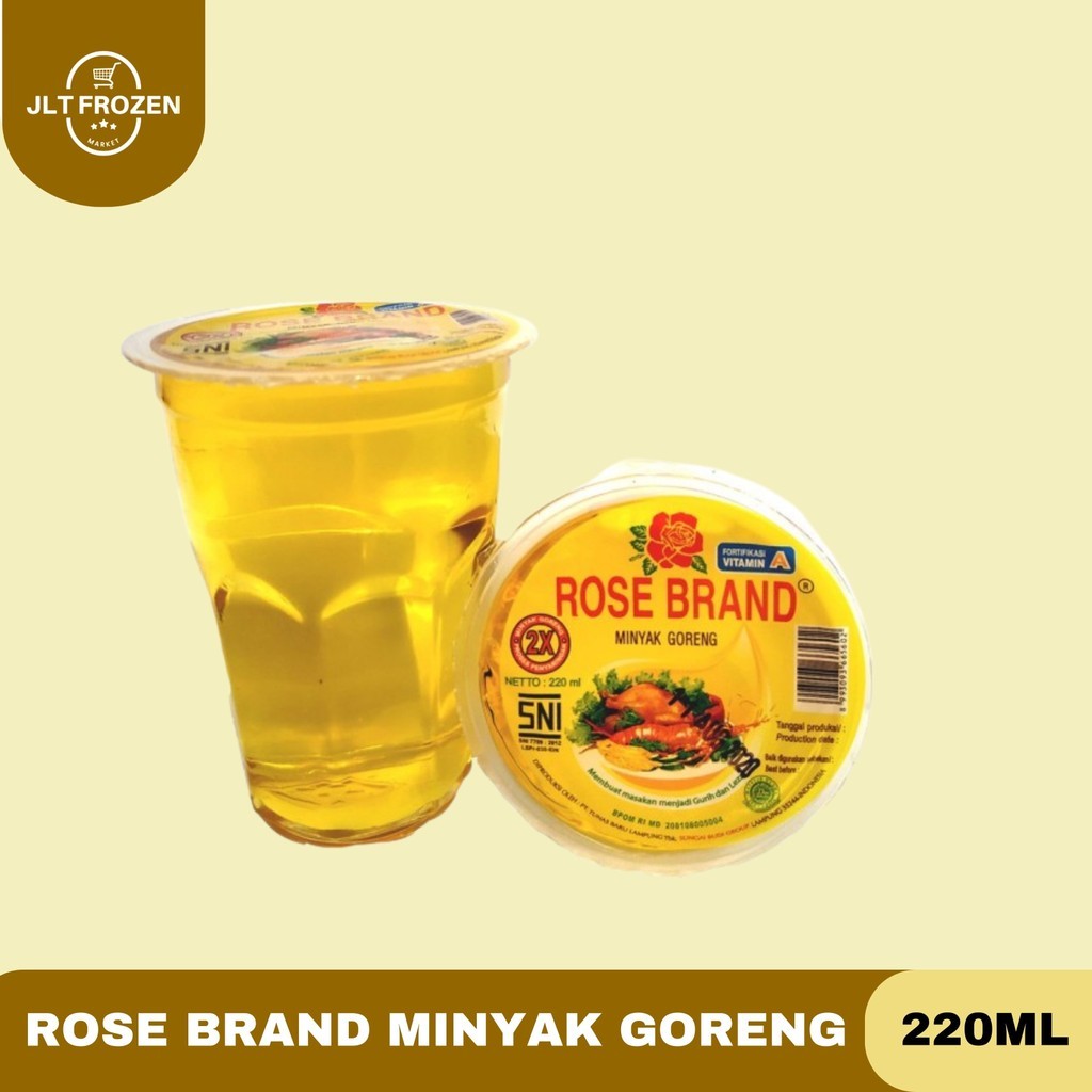 

Rose Brand Minyak Goreng / Minyak Goreng Sawit Kemasan 220ml / 500ml / 200ml