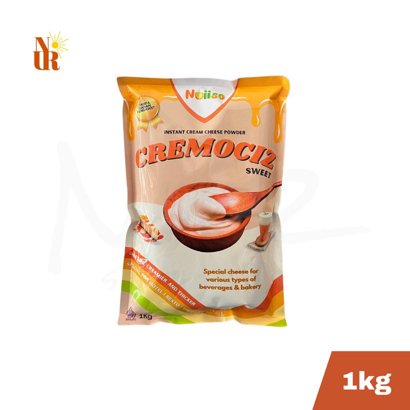 

Nuiiso Cremociz 1kg - Sweet Cheese Cream / Instant Cream Cheese Powder