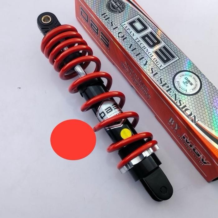 SHOCKBREKER DBS PRO ZR 305mm / 330mmMATIC SINGLE SHOCK MIO BEAT VARIO - Merah, 305mm