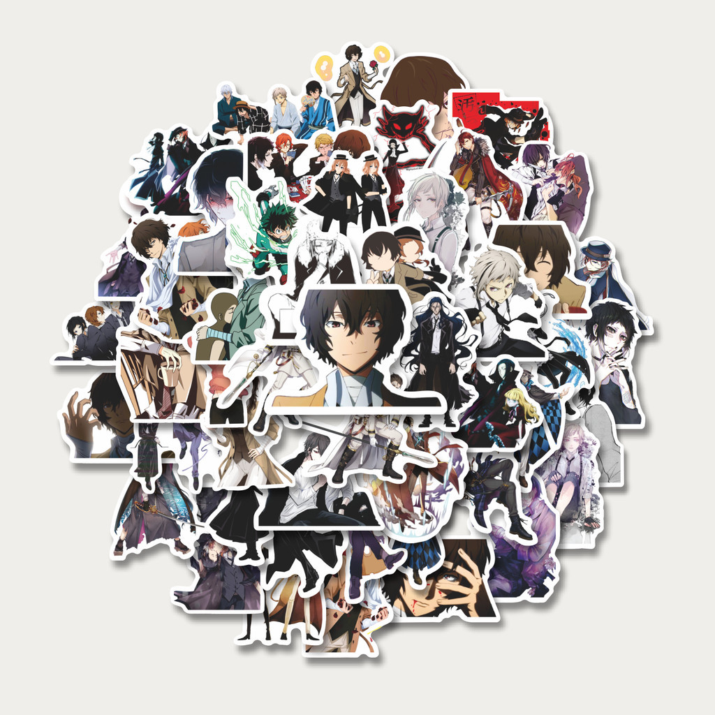 

Sticker Pack Sticker Anime Bungo Stray Dogs (Bungō Sutorei Doggusu) | Sticker TUMBLR | Stiker LAPTOP KOPER HELM