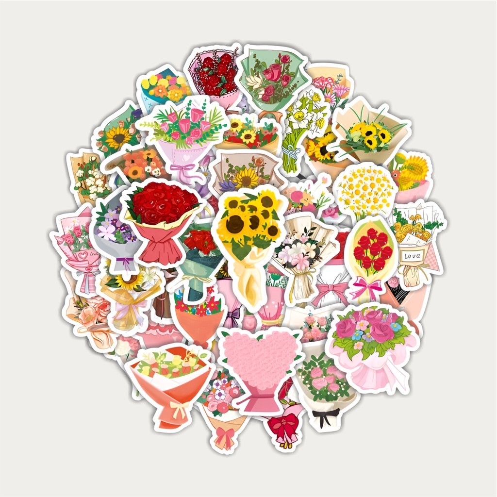 

Sticker Pack Stiker Bucket Bunga | Sticker TUMBLR | Stiker LAPTOP KOPER HELM