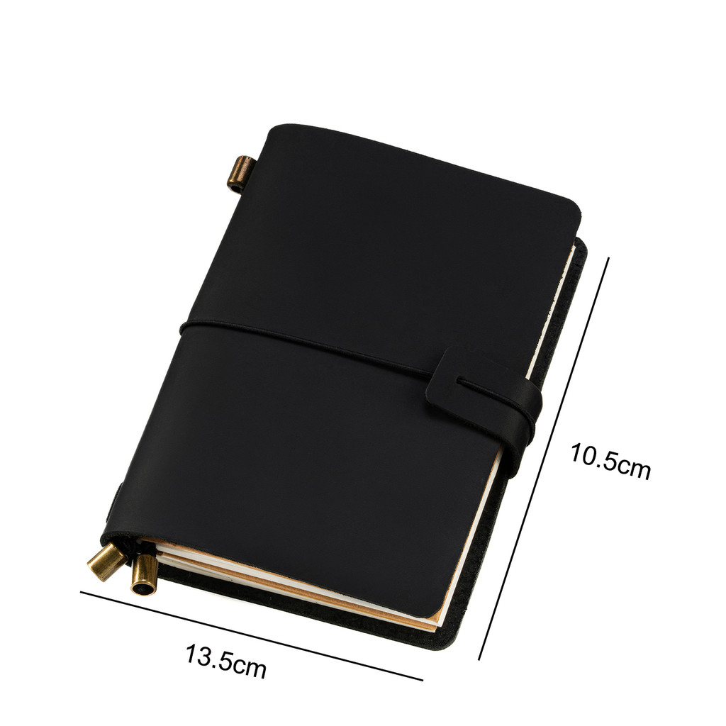

Agenda 2025 Hot Sale Genuine Leather Notebook Handmade Vintage Cowhide Diary Passport Size 13.5x10.5cm TN Travel Notebook Cover