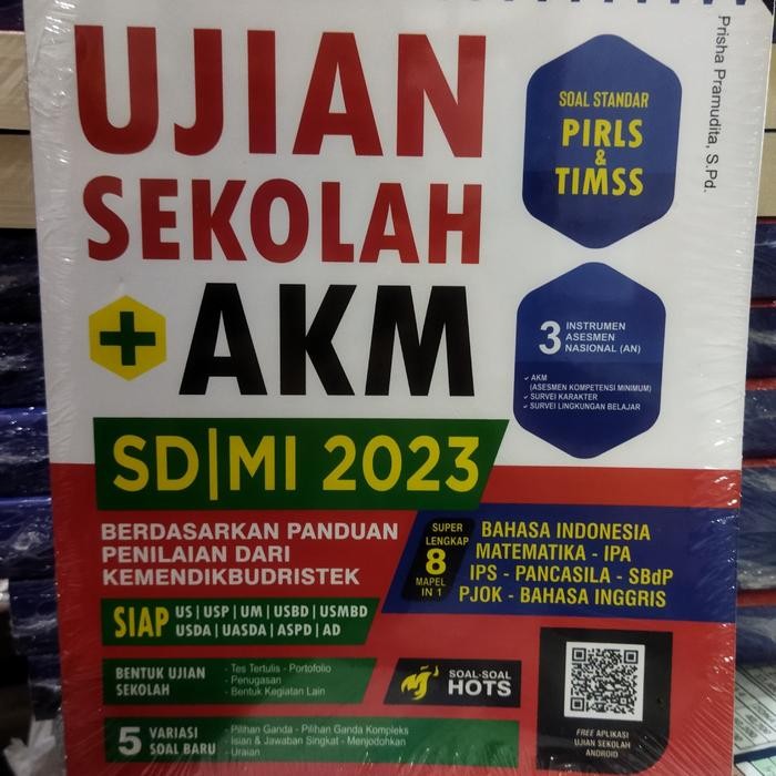 Buku smart uijian sekolah akm sd mi 2023