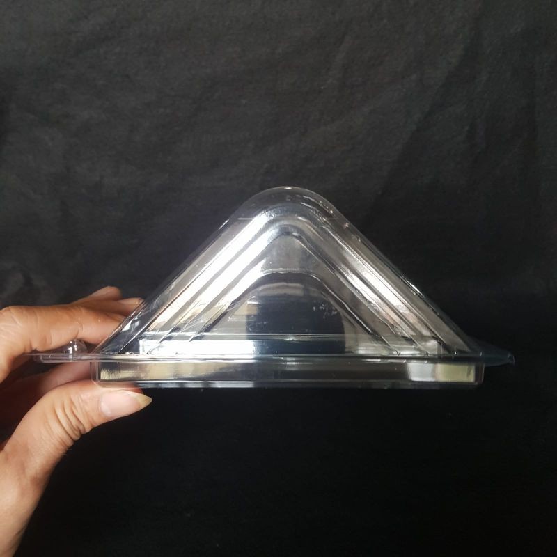 50pcs Mika Sandwich Segitiga Plastik / Mika Segitiga / Mika Roti Lapis