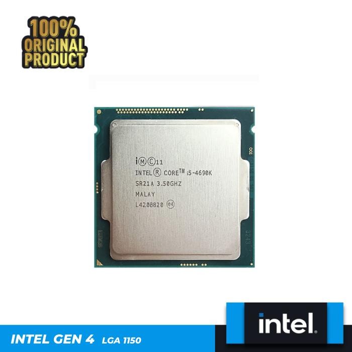 Intel Core i5 4690K | Processor Gen 4 LGA 1150 TRAY