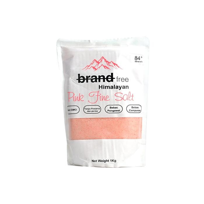 

Terlaris~[Bongkar Gudang] Brandfree Pink Coarse Himalayan Salt 1 Kg