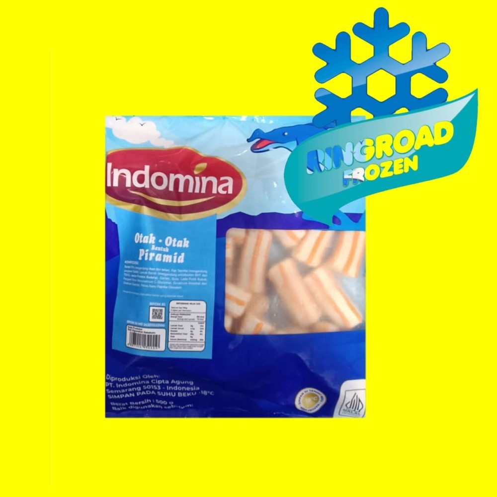 

INDOMINA OTAK IKAN BENTUK PIRAMID 500 GR