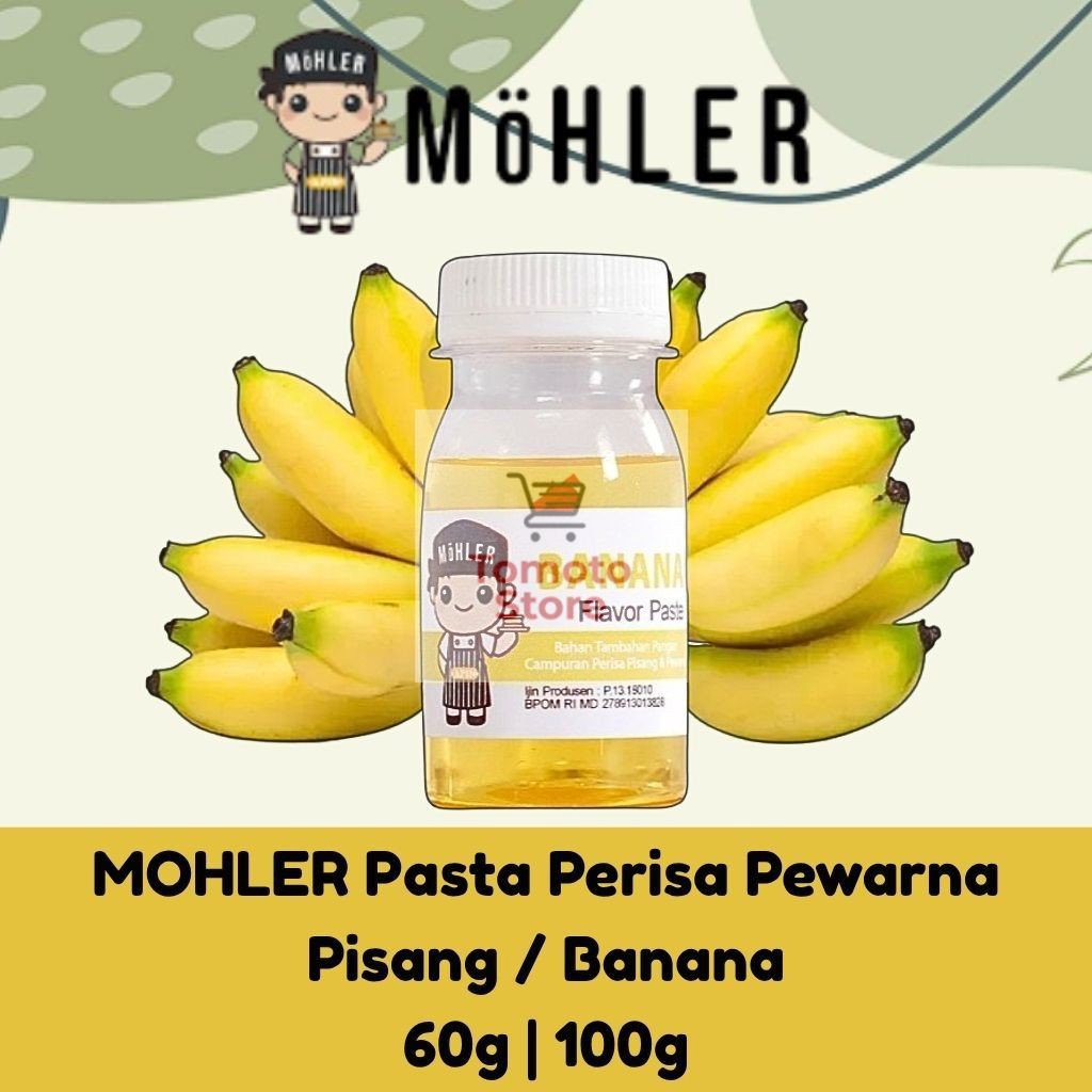 

✨ TOMOTOSTORE ✨ MOHLER Pasta Perisa Pewarna Pisang / Banana