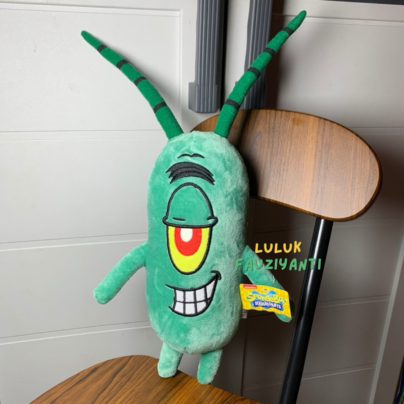 

Boneka Sheldon J. Plankton Spongebob Squarepants (NEW)