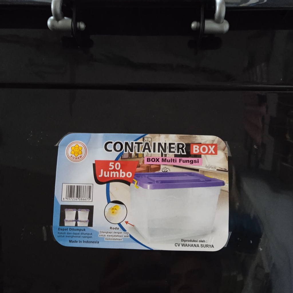 NOBU Box Container Box Storage Tempat ORI Nobu 55 Liter