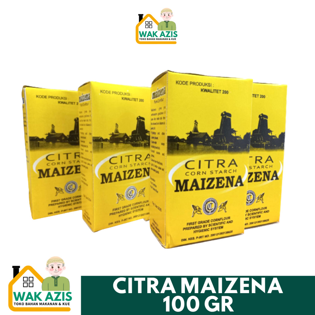 

Citra Maizenaku / Maizena / Tepung Pati Jagung /Corn Starch /MAIZENA 100 Gram