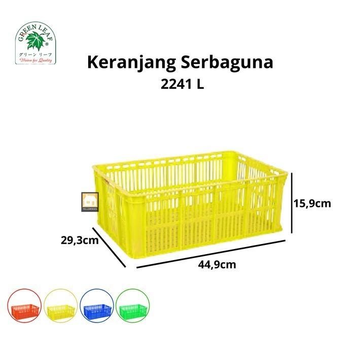 

Green Leaf Container Keranjang Industri 2241 L - Kuning