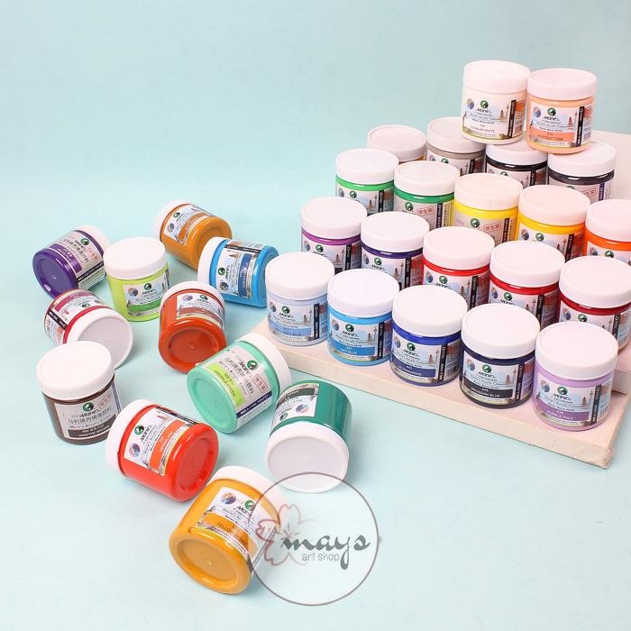 

Cat Akrilik Maries 100 ml / Marie's Acrylic Paint 100ml / Cat Lukis Menggambar Melukis Kanvas Anak Dewasa Kerajinan - Sky Blue