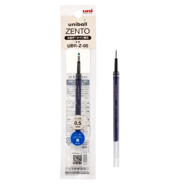

Uni UniBall Zento Refill Gel Ink 0.38mm 0.5mm Mitsubishi Uni-Ball Tinta Isi Ulang UBR-Z - 0.38mm, Red