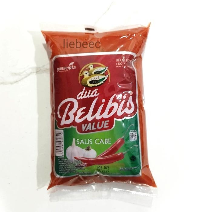 

[PROMO EXP TERBARU] Saus Cabe 1 Kg Dua Belibis Value / Chili Sauce Saos Halal Enak 1Kg Bergaransi Terlaris