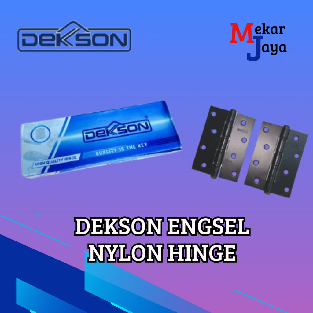DEKSON ENGSEL KUPU-KUPU/ENGSEL PINTU 3 INCH 4 INCH DEKSON