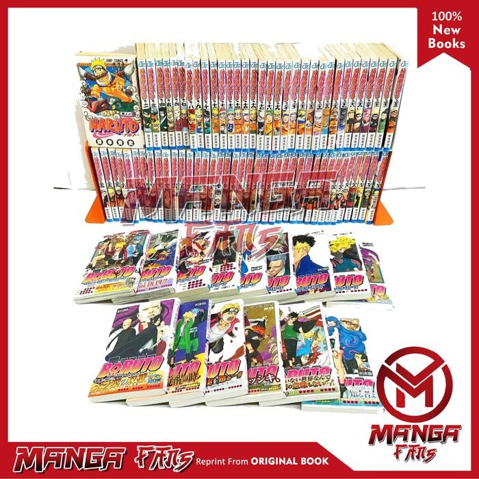 Komik manga Naruto, Vol. 1-72 (English)