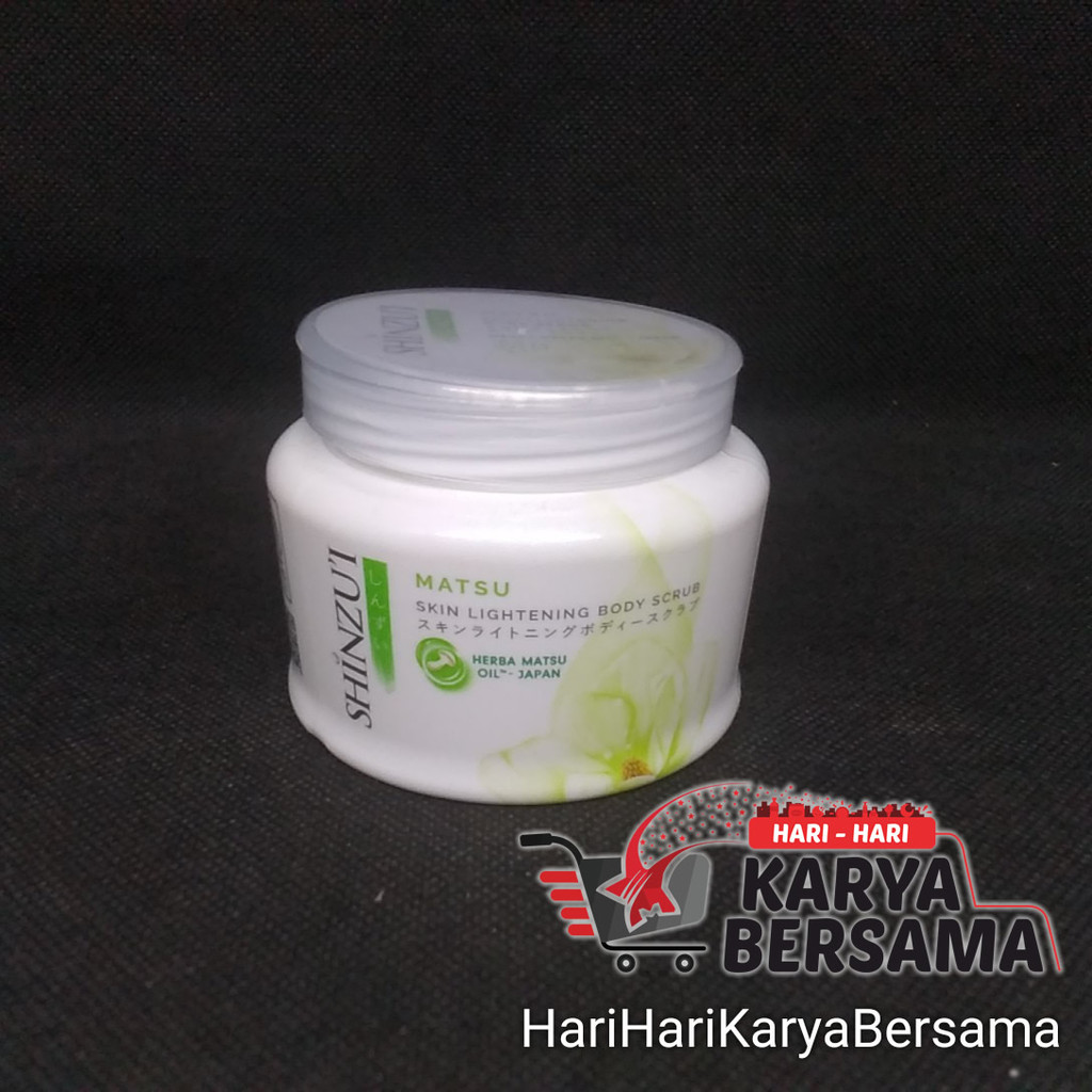 PERAWATAN TUBUH LULUR SHINZU'I SHINZUI BODY SCRUB MATSU 110GR