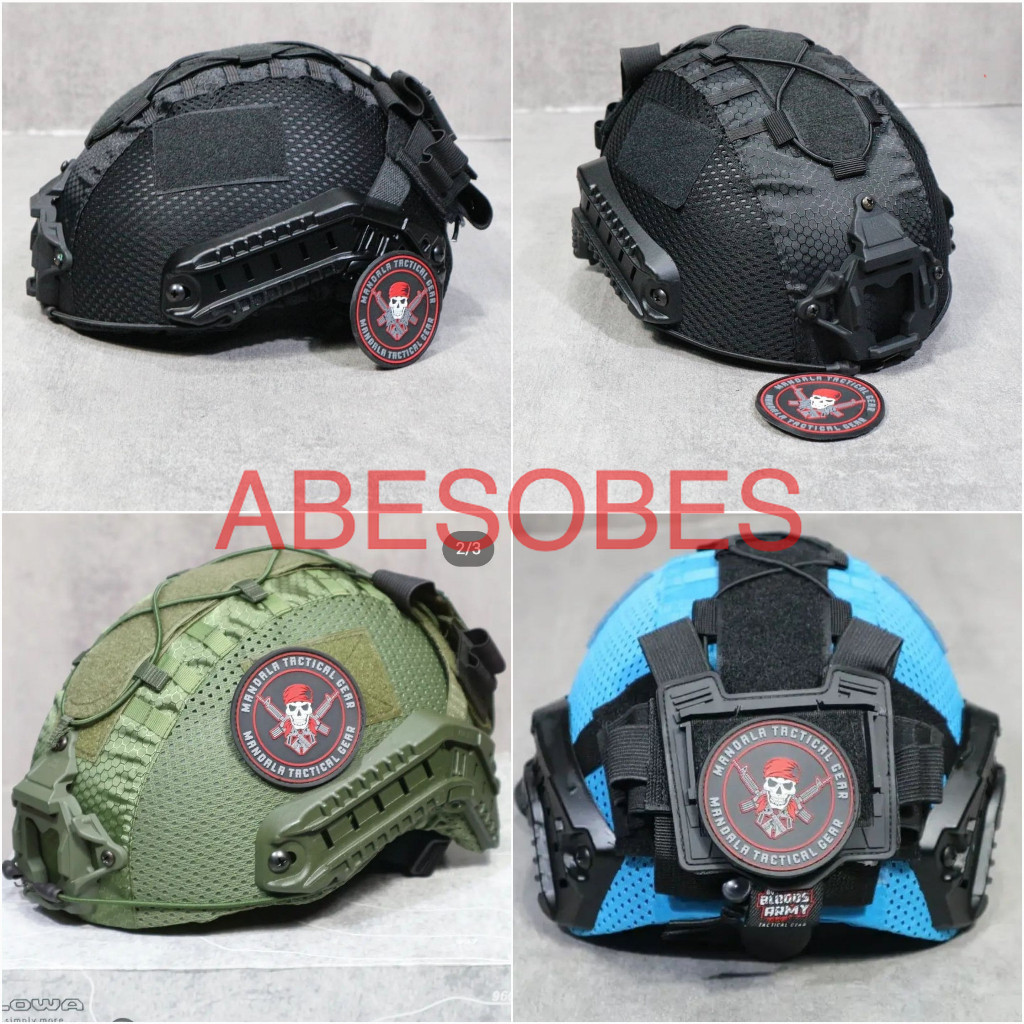 helm tactical / helmet tactical/ helem tactical full cover mich 2001