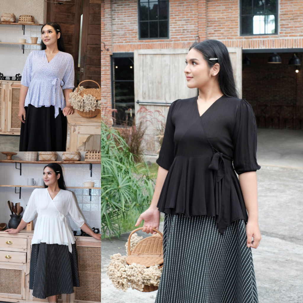 Indiand_co | Wrap Top | Atasan Wanita