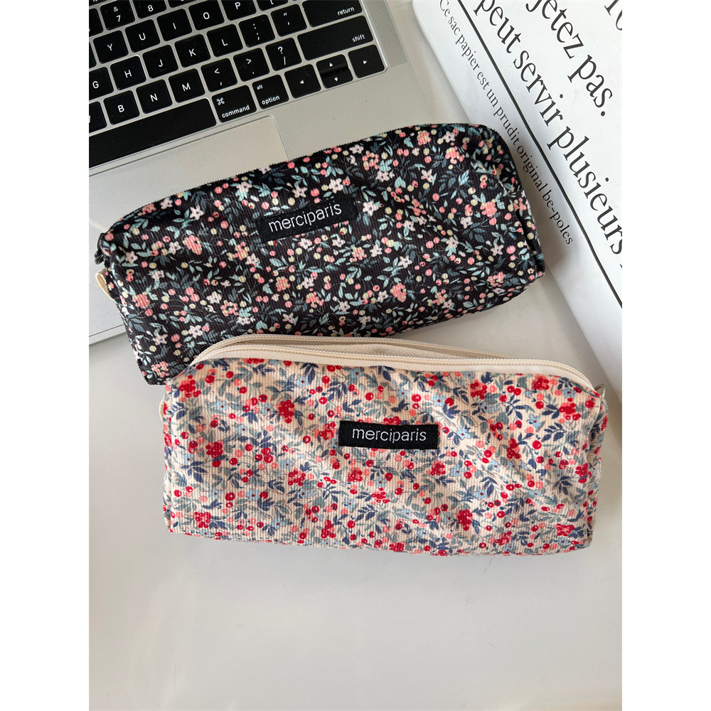 

Pencil Case Embroidery Student Korean Stationery Storage Bag Kawaii Cases For Girls Portable back to school