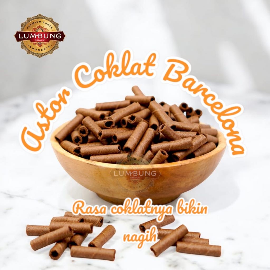 

Camilan Snack Astor Barcelona Aneka Rasa 250g Renyah dan Enak