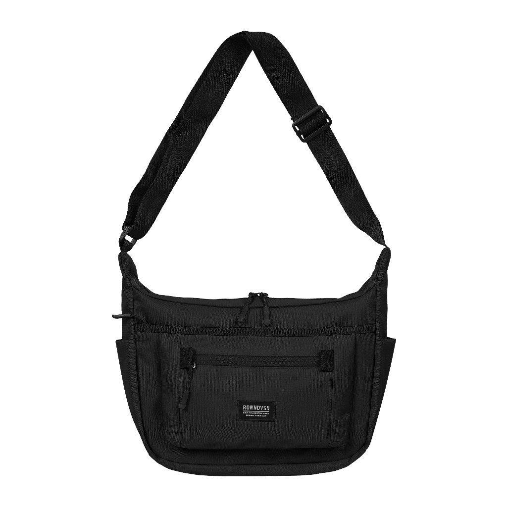 Rown Division Sling Bag || Reimos Black Tas Selempang