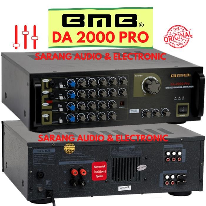 Ampli amplifier BMB DA2000PRO Original BMB DA 2000 PRO KARAOKE