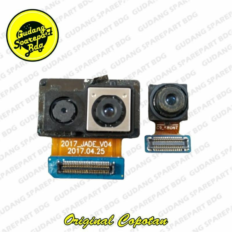 Kamera Depan Belakang Samsung J7 Plus Original Copotan