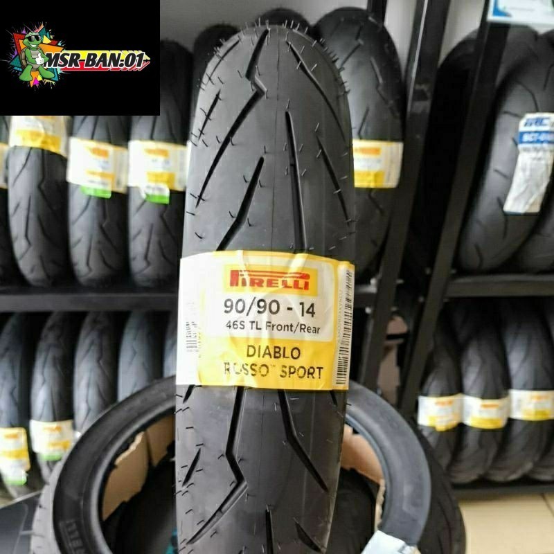 promo Ban road race siap nikung ukuran 90/90 ring 14 seconds