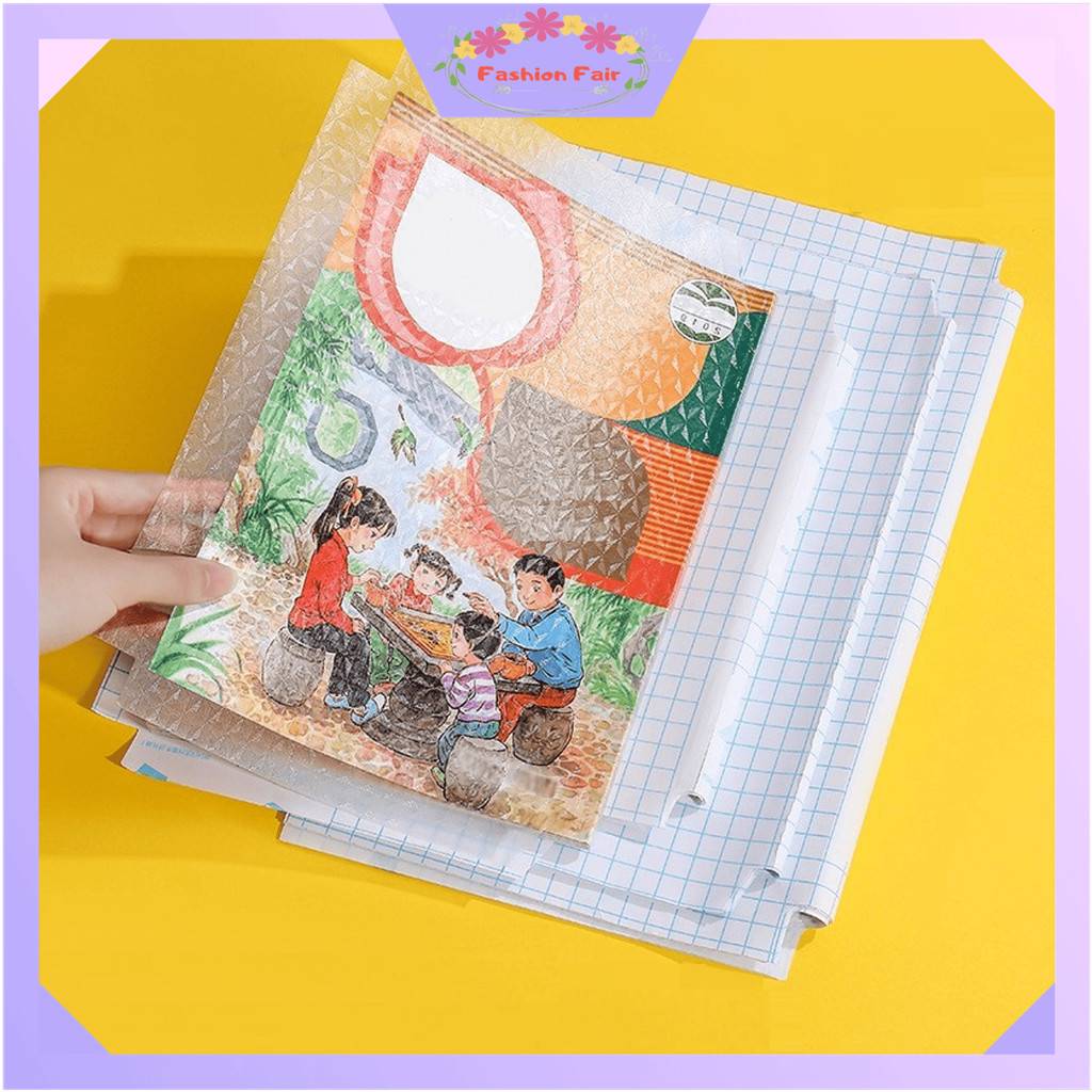 

Fashion Fair - S6665 Sampul Buku Plastik / Sampul Buku Sekolah / Cover Buku Anti Air / Film Pelindung Buku / Sampul Buku Tahan Air