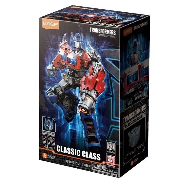 BLOKEES TRANSFORMER CLASSIC CLASS OPTIMUS PRIME/BUMBLEBEE/MIRAGE/ARCEE